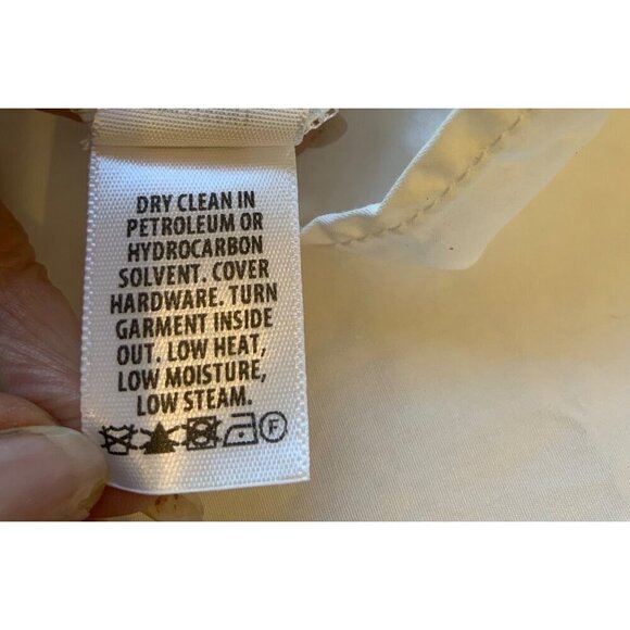 St John womens button down shirt signature buttons  oversized loose - Picture 9 of 9